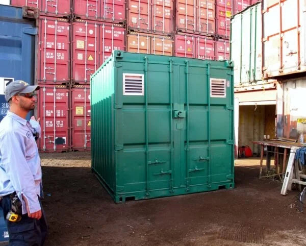 Home / 10 Ft Shipping Containers / 10ft Long Used Fabricated Steel Storage Containers