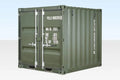 Startseite / 10-FUSS-CONTAINER / 8-Fuß-Einweg-Versandcontainer Grün (RAL 6007)