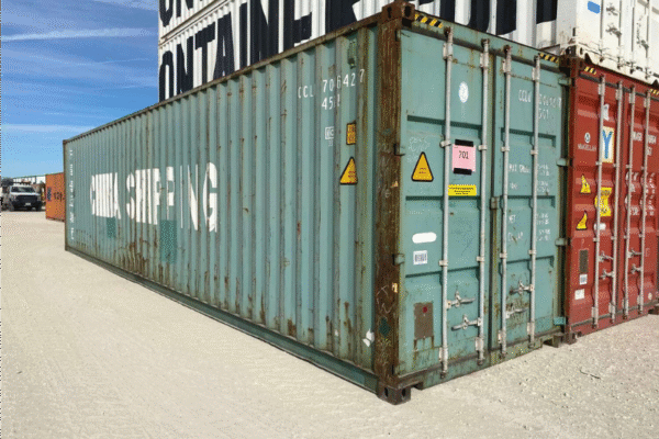 40′ HC Wind and Watertight Shipping Container- Direct Ship image 0