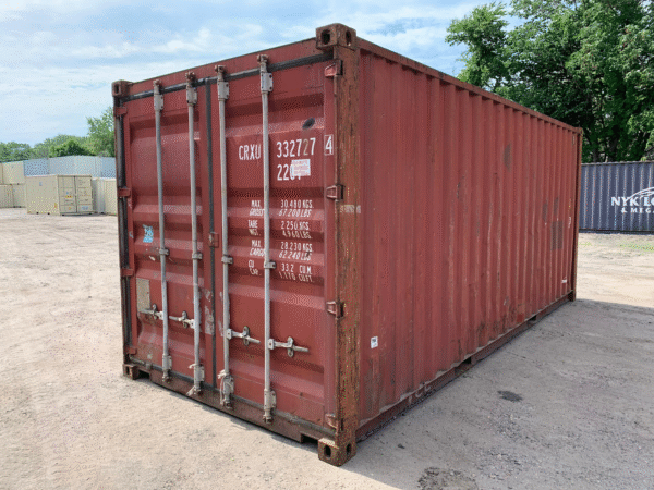 20′ x 8′ x 8.5′ Tall –Used Shipping / Storage Container-Wind and Watertight – Bricks image 0