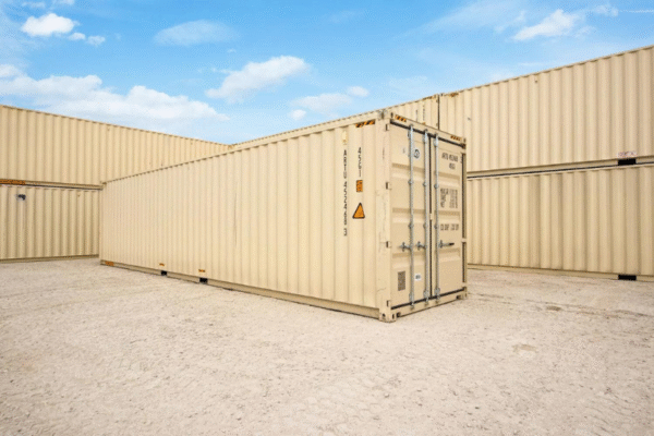 40′ High Cube New 1-Trip Double Door Steel Shipping Container image 0