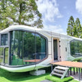 Prefabricated House Aluminum Space Capsule House 2 Bedroom Container House image 0